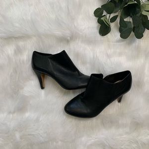 Black ankle booties